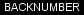 BACKNUMBER